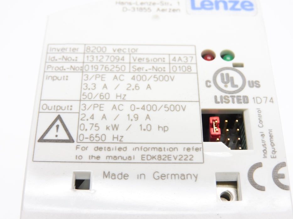 LENZE E82EV751K4C 13127094 NSNP