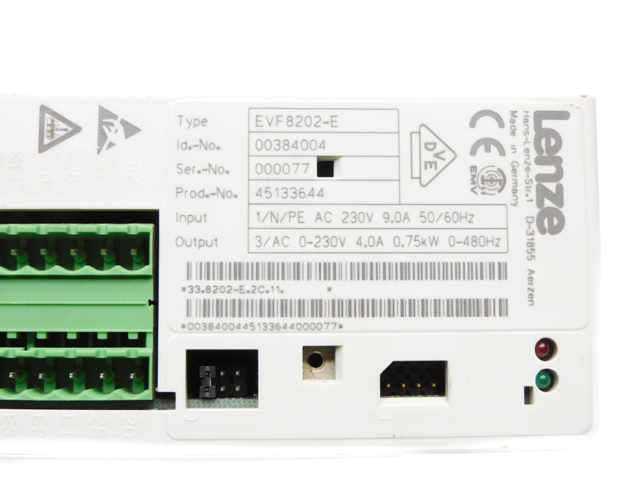 LENZE EVF8202-E 00384004 (AS PICTURED) UNMP