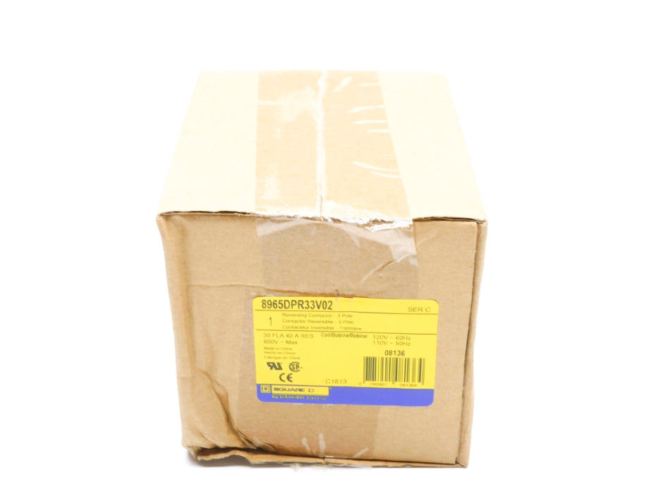 SQUARE D 8965DPR33V02 SER. C 120V NSFS