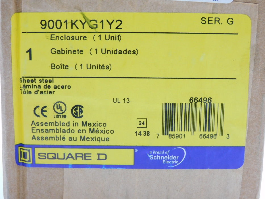 SQUARE D 9001KYG1Y2 SER. G NSFS