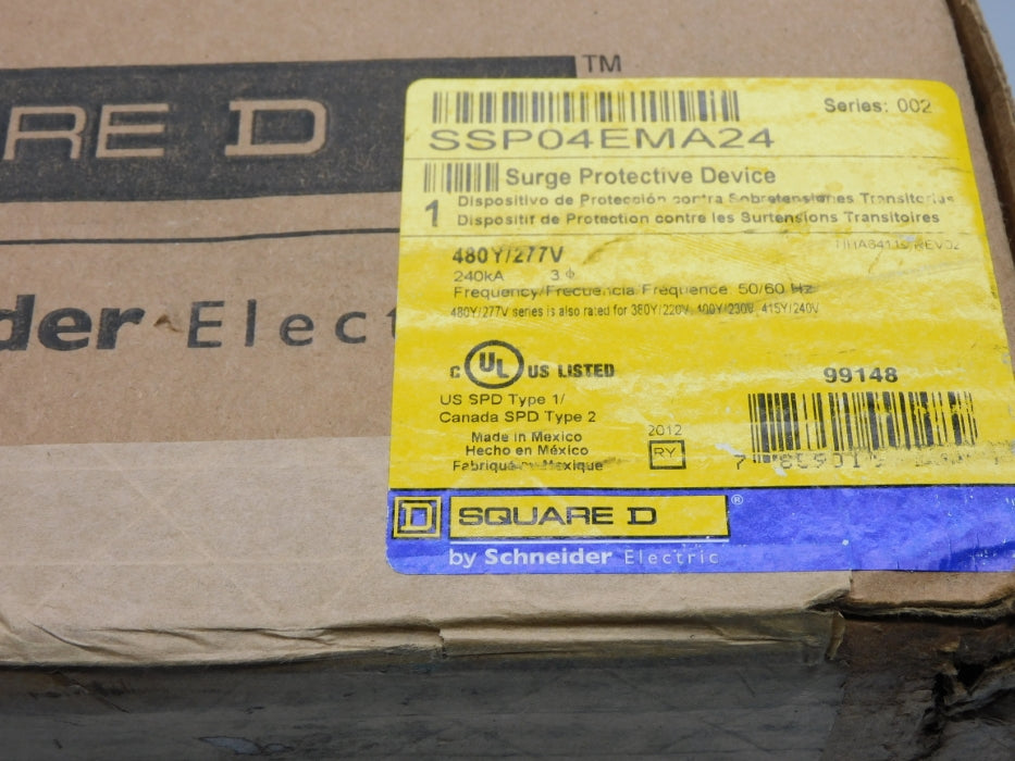 SQUARE D SSP04EMA24 SER. 002 NSFS