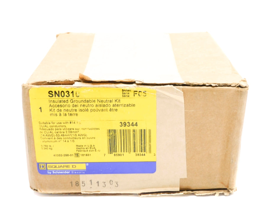 SQUARE D SN0310 SER. F05 NSMP