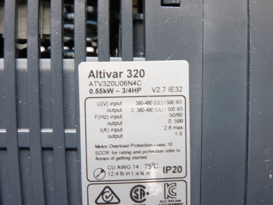 SCHNEIDER ELECTRIC ATV320U06N4C NSMP