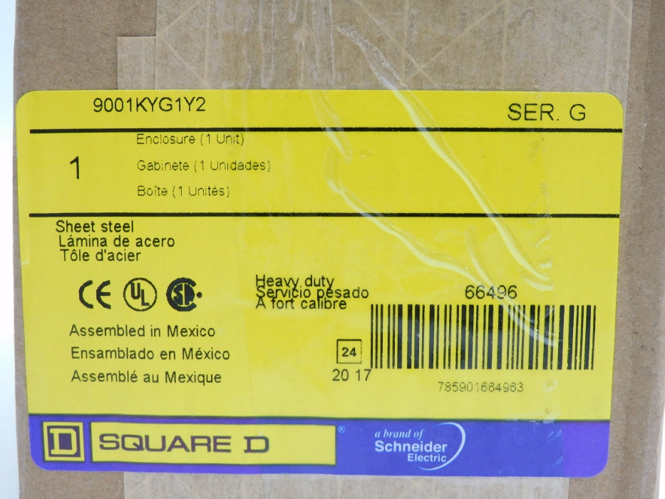SQUARE D 9001KYG1Y2 SER. G NSMP