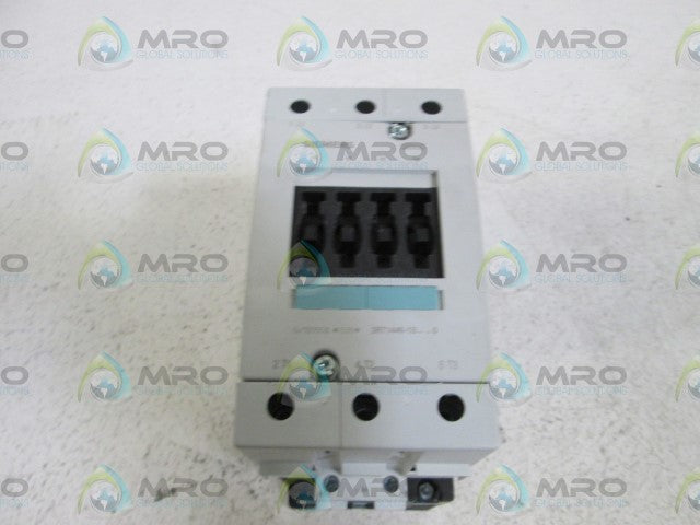SIEMENS CONTACTOR 3RT1446-1BB40 DC24V *USED*