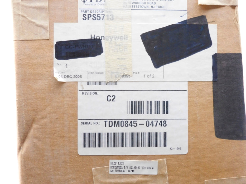 HONEYWELL 51199930-100 SPS5713 (AS PICTURED) NSMP