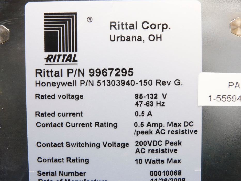 HONEYWELL 51199947-175 w/ 51303940-150 Rittal 9967295 NSMP – MRO 
