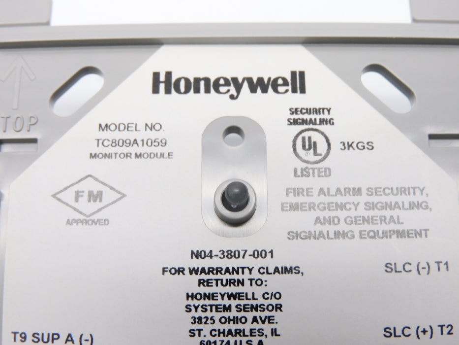 HONEYWELL TC809A1059 NSMP