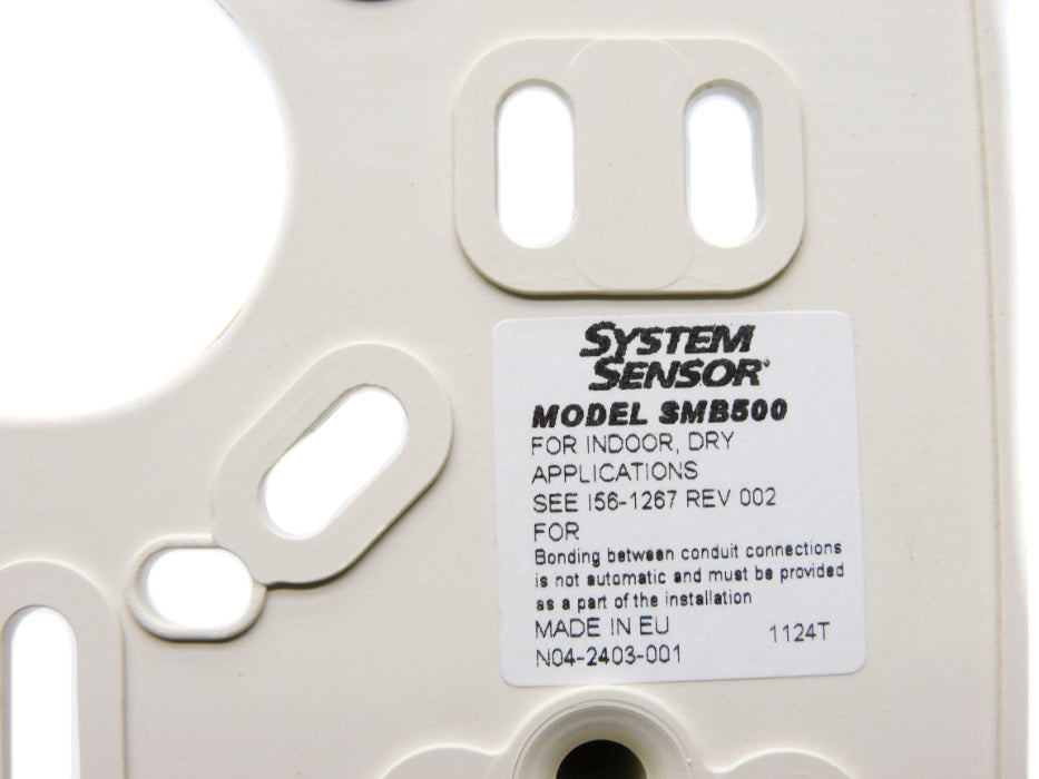 SYSTEM SENSOR SMB500 NSNP