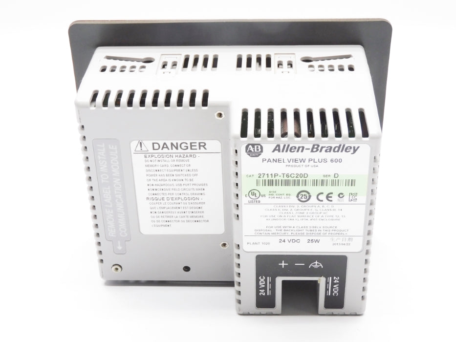 ALLEN BRADLEY 2711P-T6C20D SER. D (AS PICTURED) UNMP
