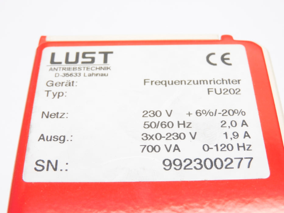 LUST FU202 NSMP