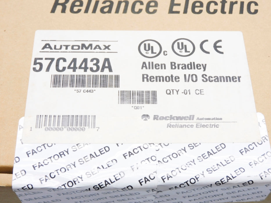 RELIANCE ELECTRIC 57C443A NSFS
