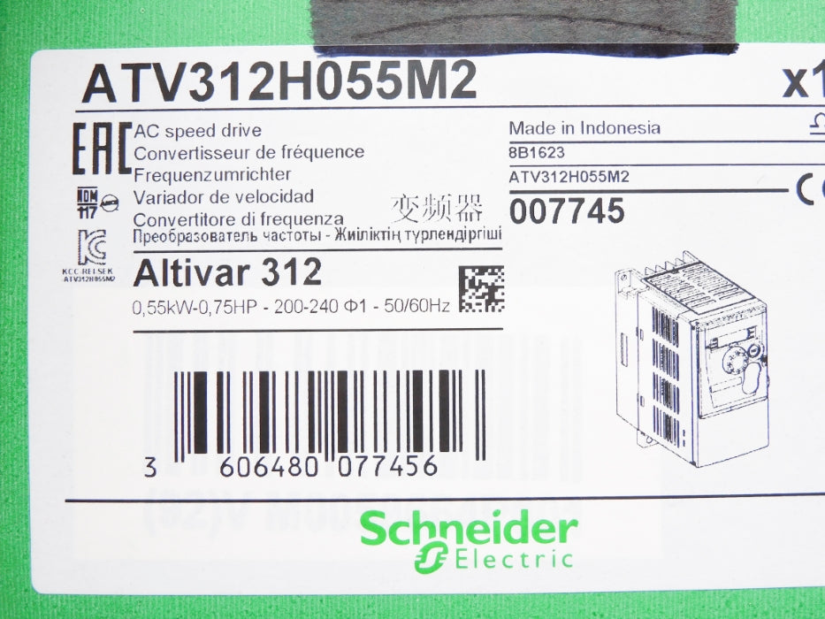SCHNEIDER ELECTRIC ATV312H055M2 NSMP
