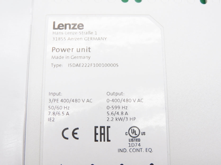 LENZE I55AE222F10010000S NSMP