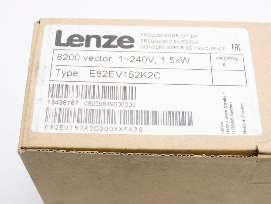 LENZE E82EV152K2C 13436167 NSMP