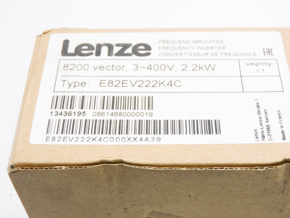 LENZE E82EV222K4C 13436195 NSMP