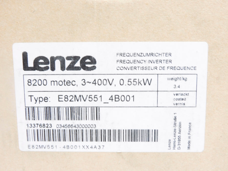 LENZE E82MV551-4B001 13376823 NSMP