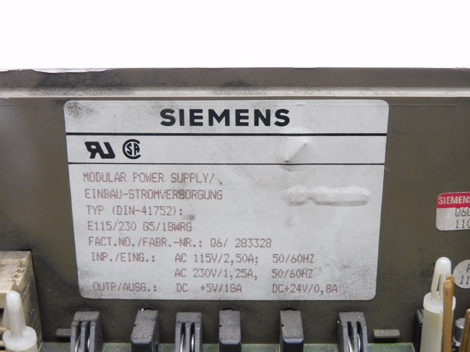 SIEMENS 6ES5955-3LC14 (AS PICTURED) UNMP