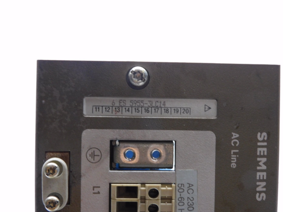 SIEMENS 6ES5955-3LC14 (AS PICTURED) UNMP