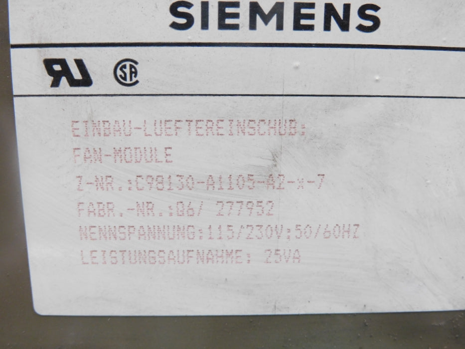 SIEMENS 6ES5988-3LA11 UNMP