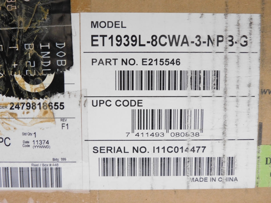 TYCO ELECTRONICS ET1939L-8CWA-3-NPB-G NSMP