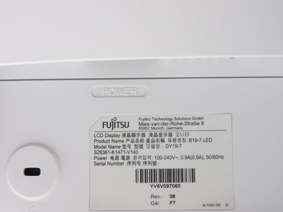FUJITSU DY19-7 B19-7 LED NSMP