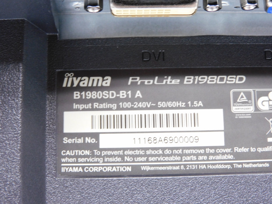 IIYAMA B1980SD-B1A NSMP