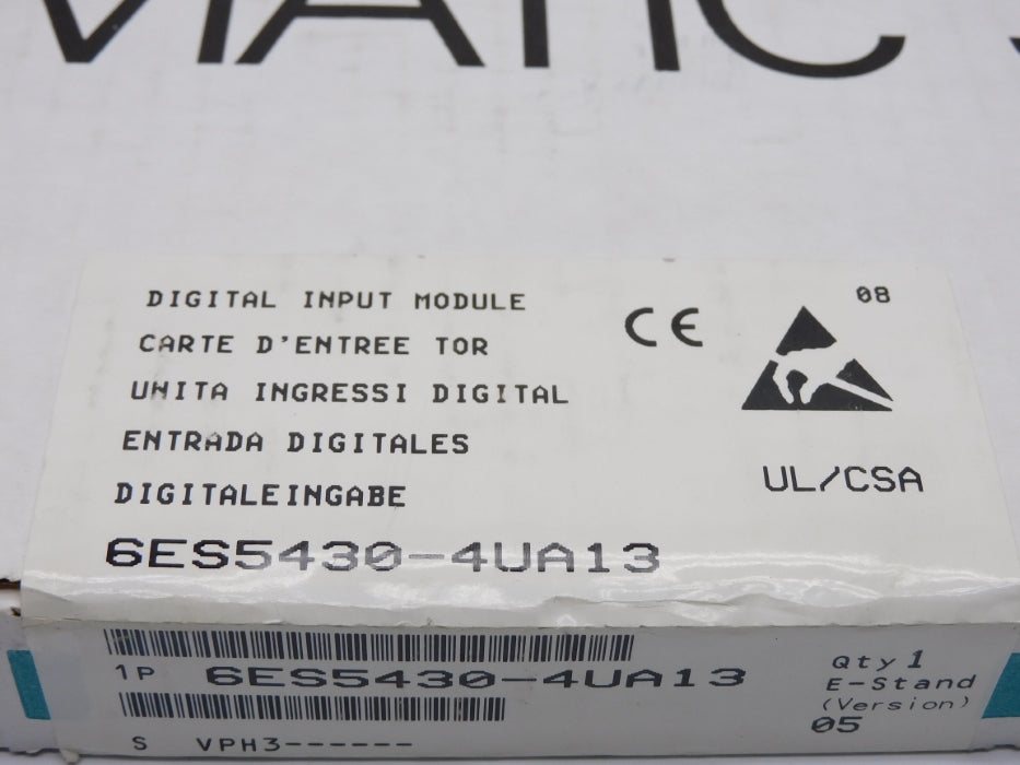 SIEMENS 6ES5430-4UA13 NSFS