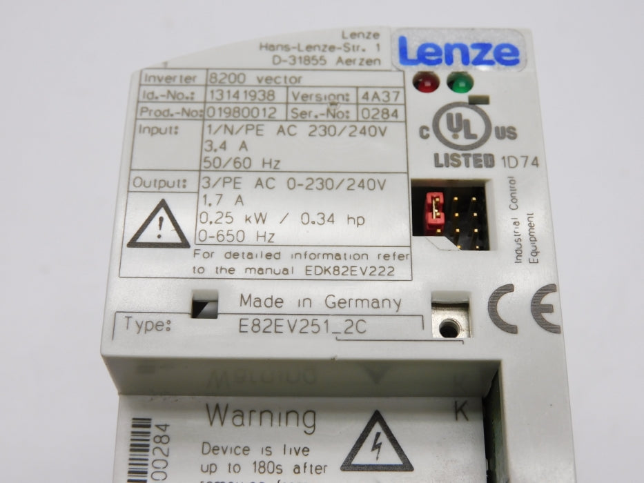 LENZE E82EV251_2C 13141938 NSNP