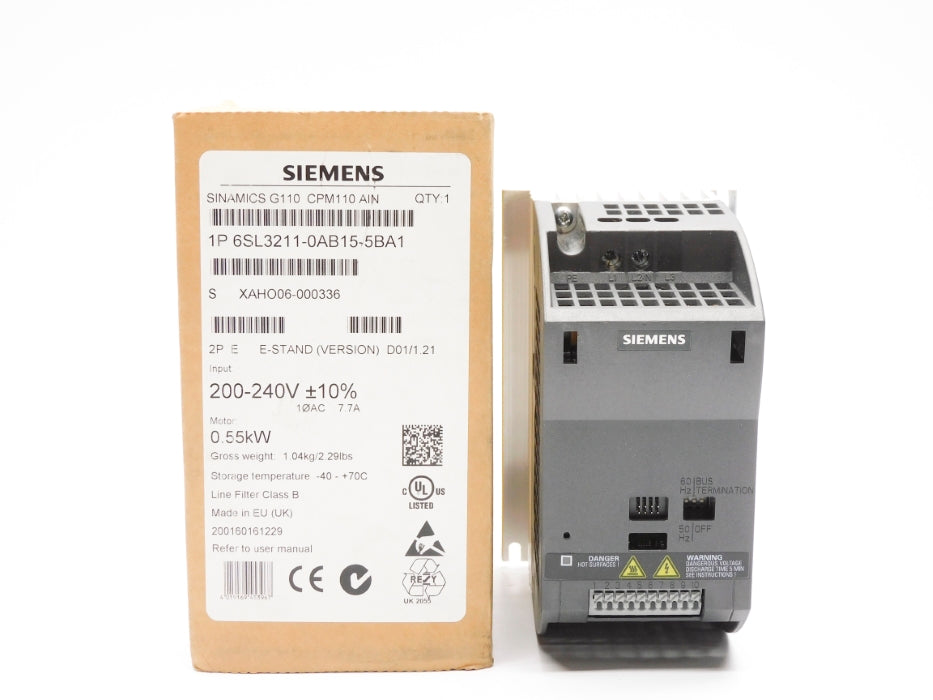 SIEMENS 6SL3211-0AB15-5BA1 NSMP