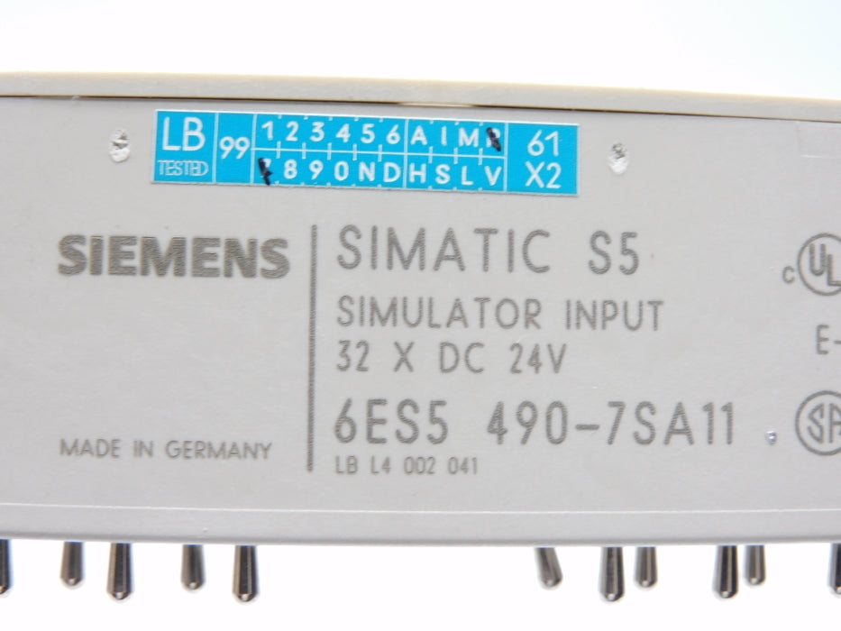 SIEMENS 6ES5490-7SA11 24VDC NSMP