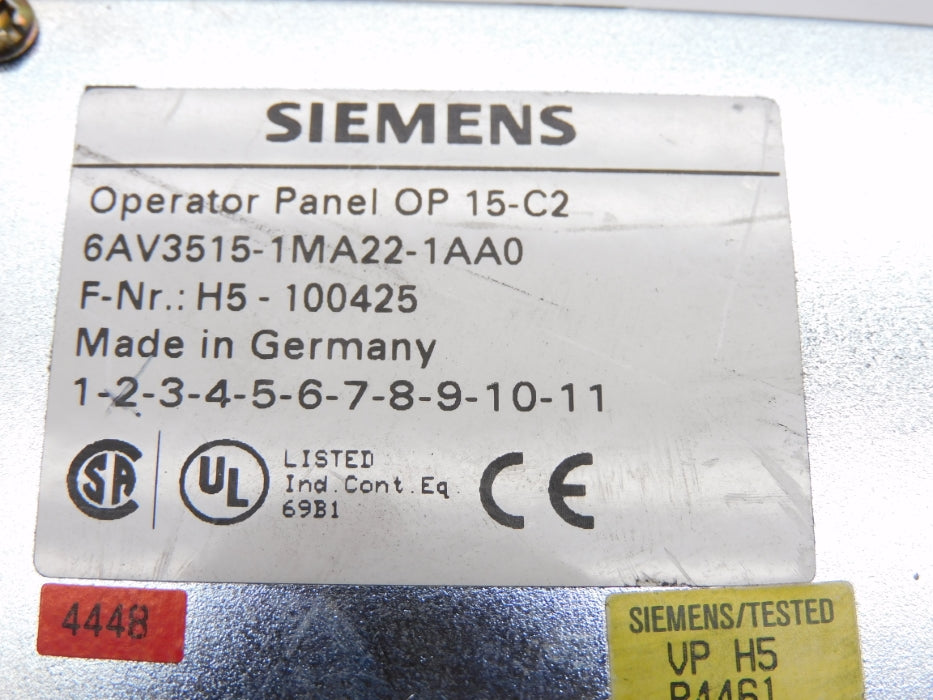 SIEMENS 6AV3515-1MA22-1AA0 UNMP