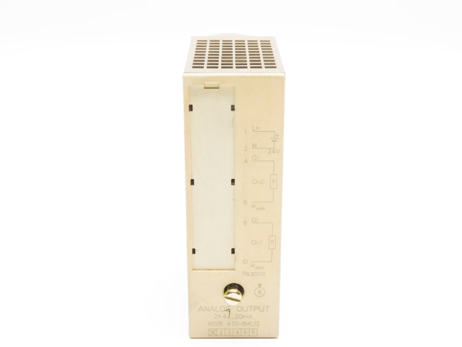 SIEMENS 6ES5470-8MC12 (AS PICTURED) UNMP