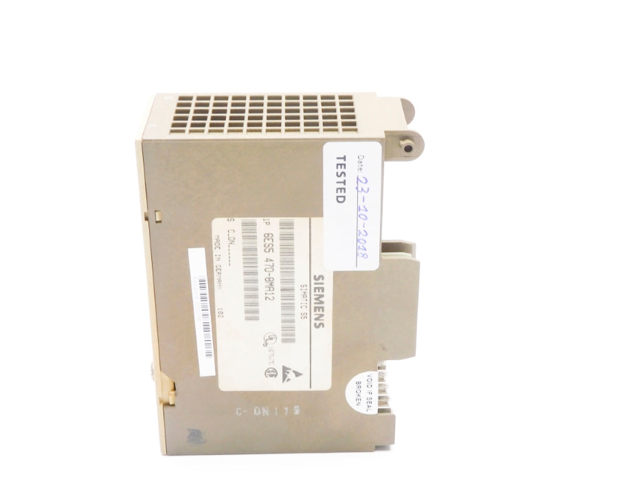 SIEMENS 6ES5470-8MA12 (AS PICTURED) REMAN