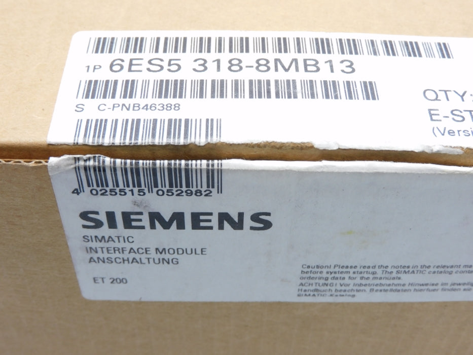 SIEMENS 6ES5318-8MB13 NSMP