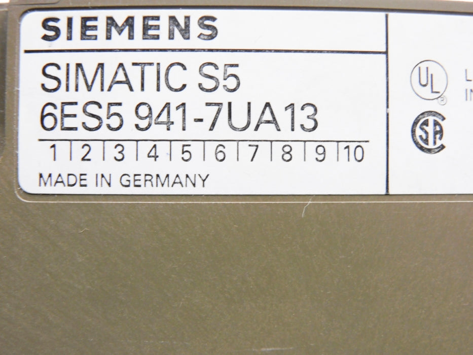 SIEMENS 6ES5941-7UA13 UNMP