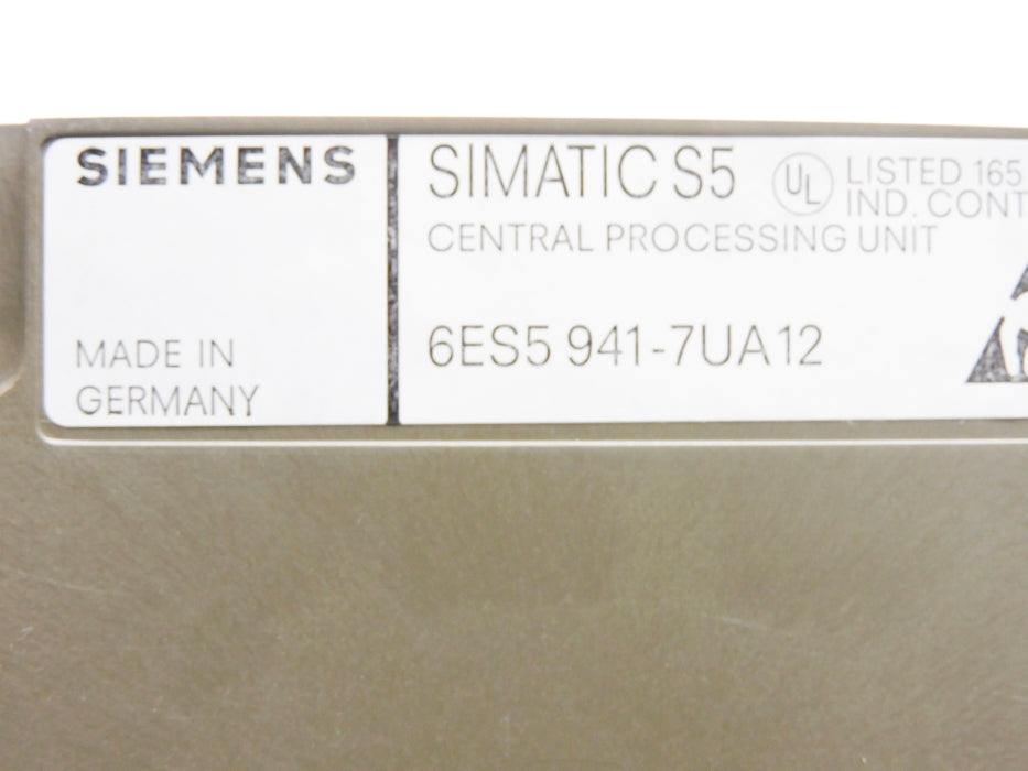 SIEMENS 6ES5941-7UA12 UNMP