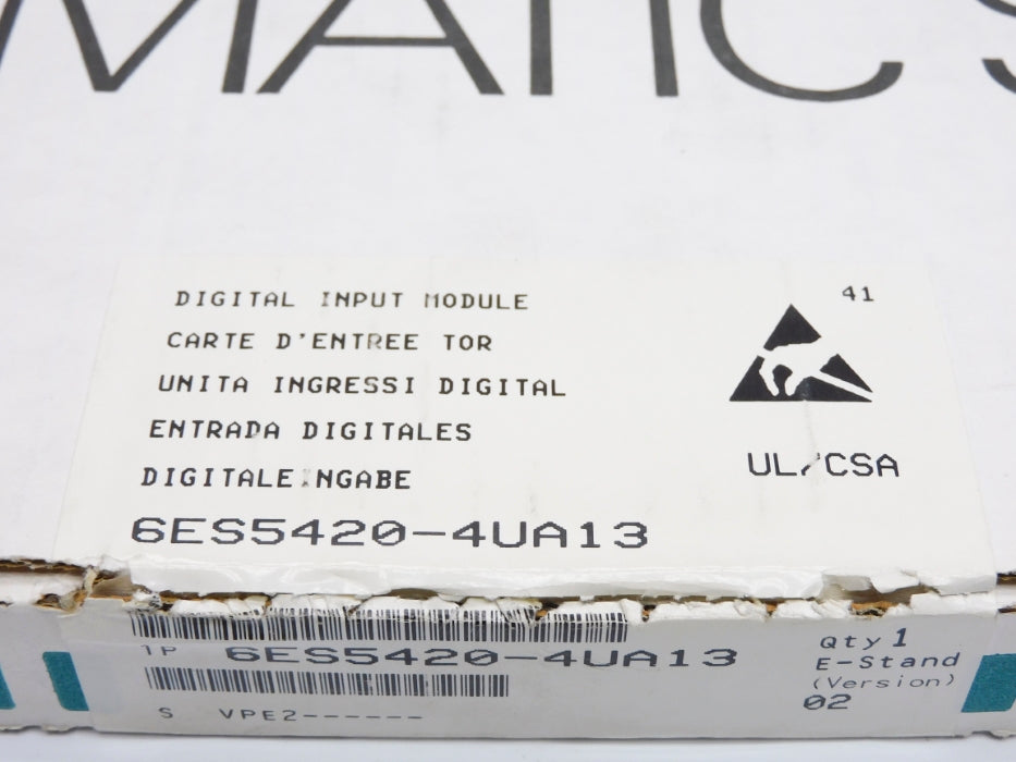 SIEMENS 6ES5420-4UA13 NSMP
