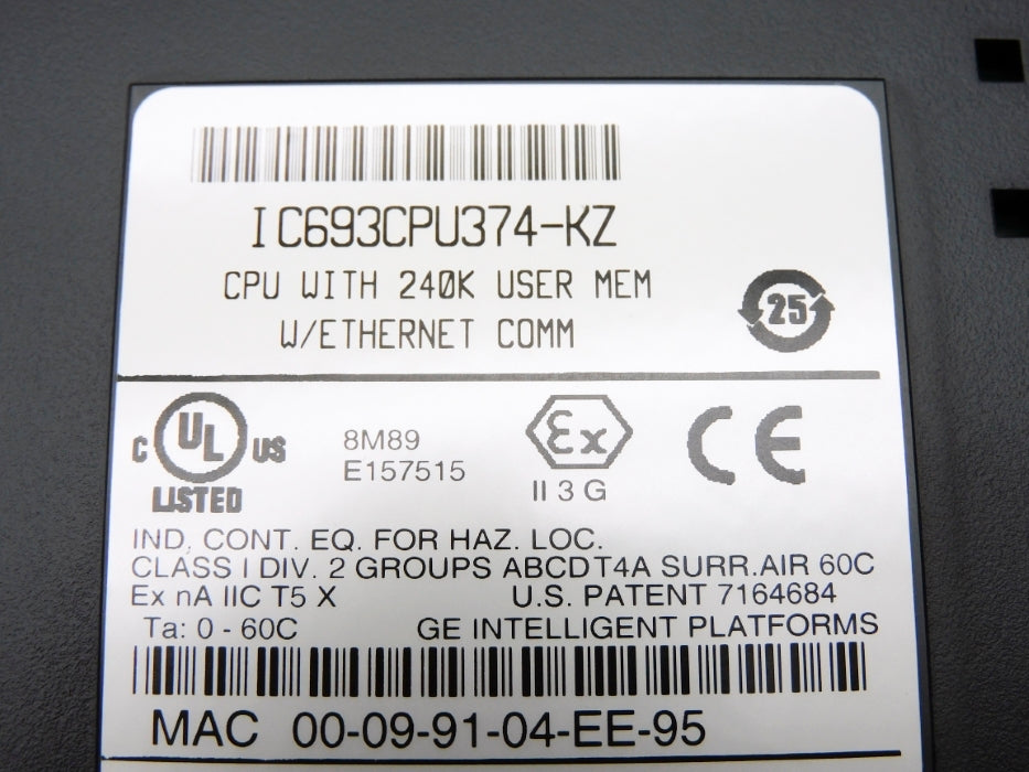 GENERAL ELECTRIC IC693CPU374-KZ NSMP