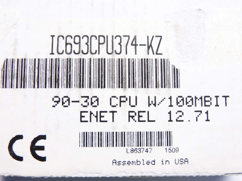 GENERAL ELECTRIC IC693CPU374-KZ NSMP