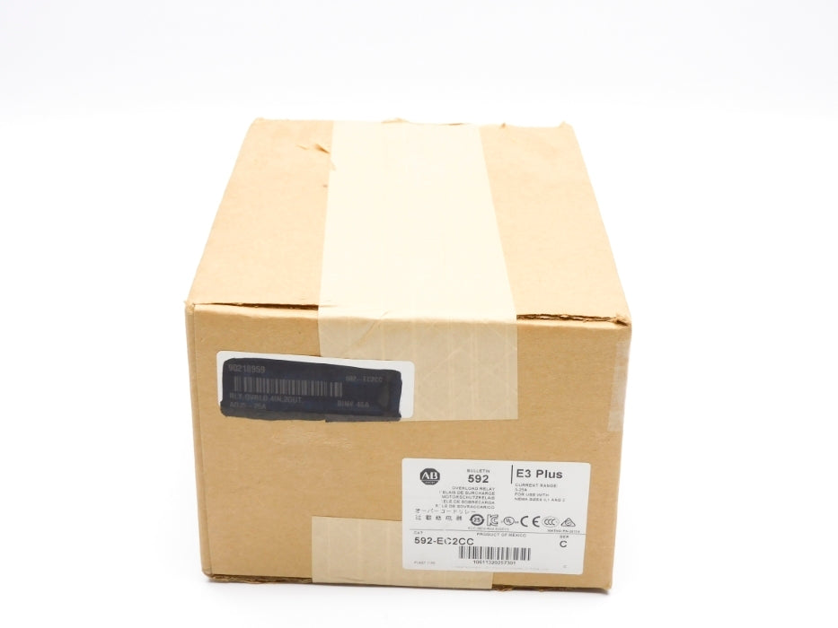 ALLEN BRADLEY 592-EC2CC SER. C 5-25A (BR/WH) NSFS