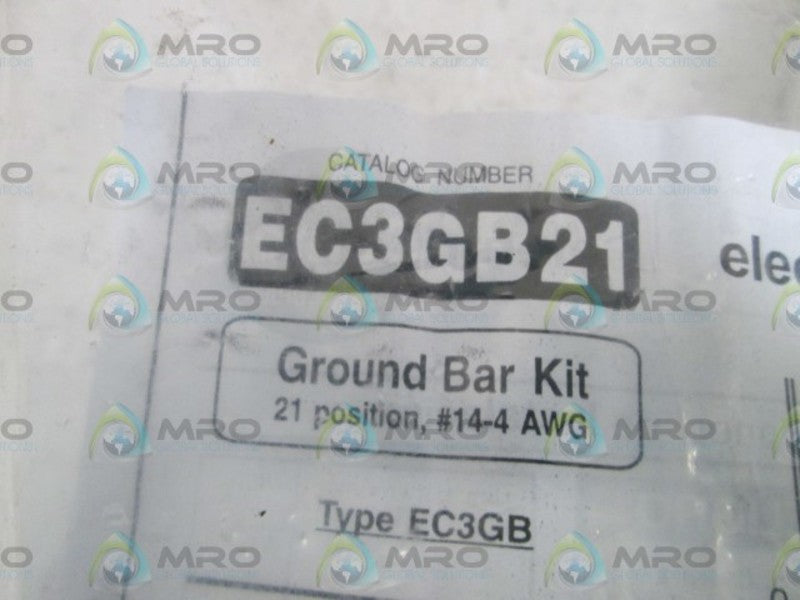 ELECTRICENTER GROUND BAR KIT EC3GB21 * NEW IN FACTORY BAG *