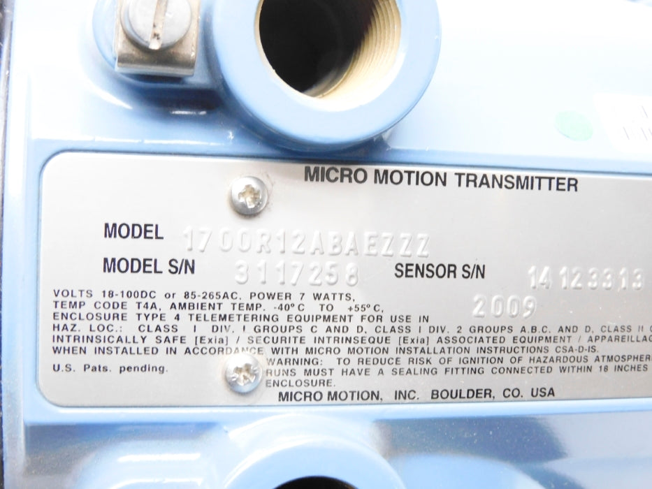 INDUSTRIAL MRO 1700R12ABAEZZZ NSNP