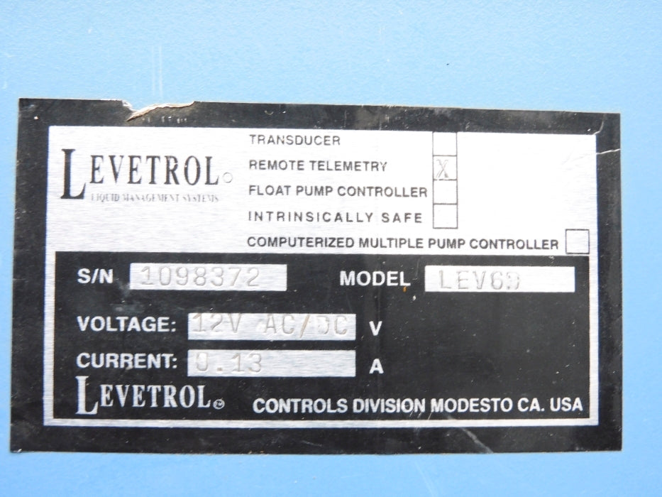 LEVETROL LEV6D UNMP