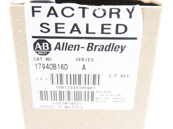 ALLEN BRADLEY 1794-OB16D SER. A NSMP