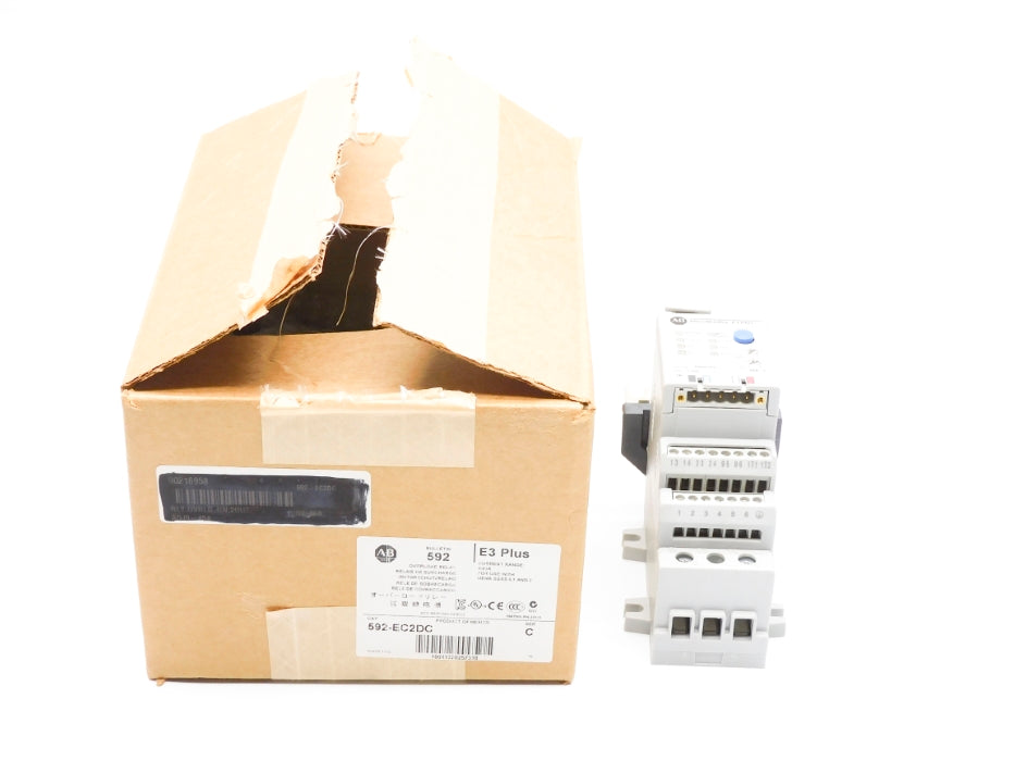 ALLEN BRADLEY 592-EC2DC SER. C F/W 5.006 9-45A 24VDC (BR/WH) NSMP