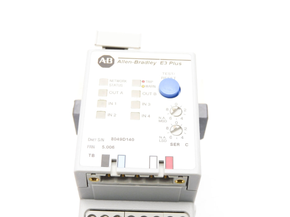 ALLEN BRADLEY 592-EC2DC SER. C F/W 5.006 9-45A 24VDC (BR/WH) NSMP