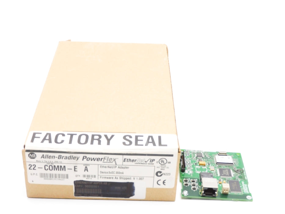 ALLEN BRADLEY 22-COMM-E SER. A 5VDC F/W 1.007 NSMP