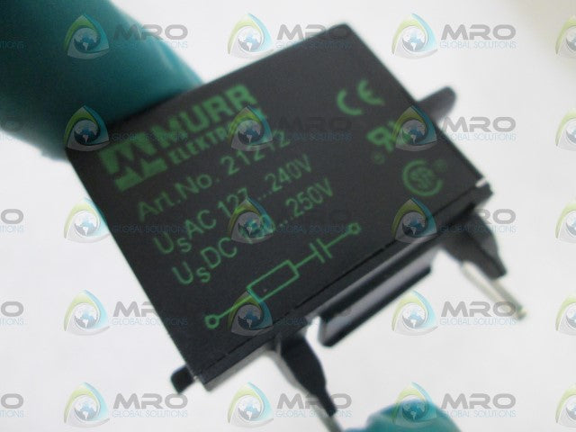 MURR ELEKTRONIK CONTACTOR SUPPRESSOR 21212 *NEW NO BOX*