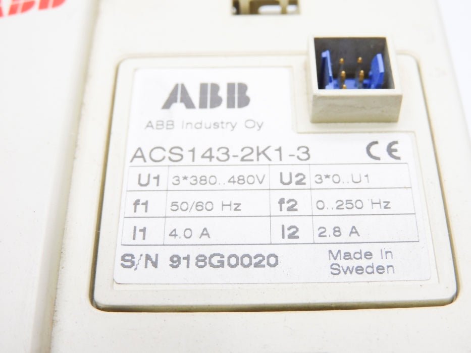 ABB ACS143-2K1-3 UNMP